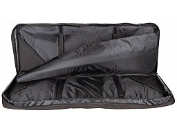 Gewehrtasche f. 2 Langwaffen bis 95cm Schwarz m. Trennwand + Rucksackgurte – Doppel Futteral