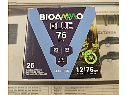 BioAMMO BLUE 76 12/76 Magnum Bleifreie Patrone ohne Stahlschrotbeschuss!