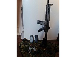 HK416C mit 2 Akku, Ladegerät und 3 Magazinen