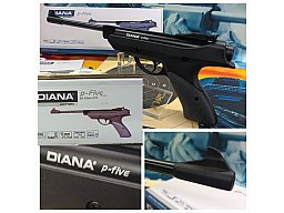 LUFTPISTOLE ___ DIANA p-five __ Kal. 4,5 (.177) __ NEU / OVP