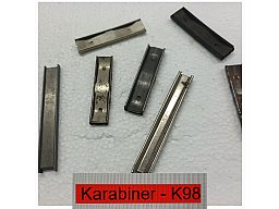 K98 Karabiner __ Freie Teile / Konvolut __ K 98 ___ Visierungsbleche / Visierung