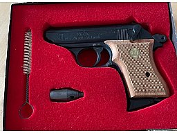 RECK PK 800 Kal. 8mm K PTB 196 Holzgriffe & Zusatzlauf Aus Nachlass