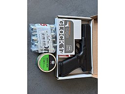 GLOCK 17, Gen5, Co2-Pistole, Kaliber 4,5mm, Diabolo Blowback(P18) SET !! NEU und OVP