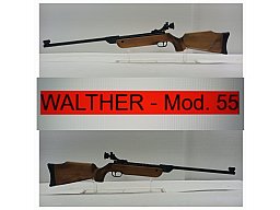 Walther 55 __ Luftgewehr __ Kal.4,5(.177) __ Mod. LG55 Sammler Waffe ohne Rost __ TOP SCHUSSBEREIT