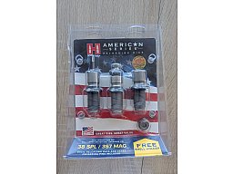Hornady American Series 3-Die Set .38/.357 (.355) with free Shell Holder.
