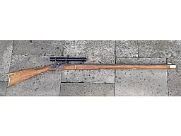 Kentucky Percussions Gewehr Kal. 45 mit Zielfernrohr