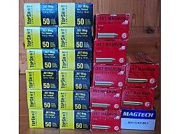 1000 Hülsen .357 Mag.
