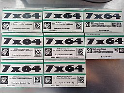 RWS 7x64 KS 7,5gr. 150 St.