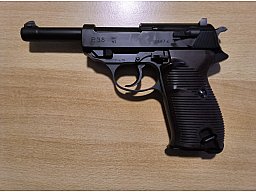 P 38 Blow Back call 6 mm BB Gas Blow Back