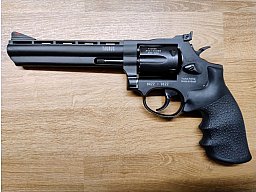 Taurus 689 Revolver .357 Magnum inkl. Hogue-Griff, 6 Speedloader und Wolff-Federsatz