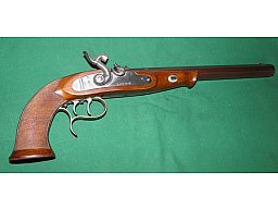 Perkussionspistole W. Parker London .45 Ideal zum Scheibenschießen