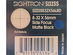 Sightron - SIIISS 8-32x56 LRD .250 MOA - DotSIIISS832X56LRD