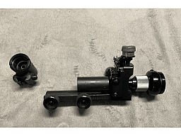 Anschütz Diopter mit Optik und Korntummel