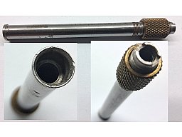 Lothar Walther Einstecklauf 4mm M20 für Walther PPK (7,65mm) Top-Zustand