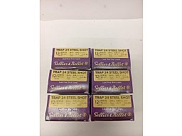 12/70 24Gramm 2,5mm Trap Munition 150 Schuss S&B Steel Shot Trap