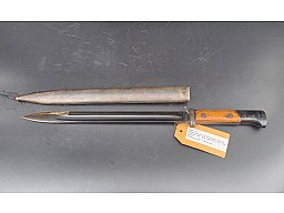 Seitengewehr VZ 24 (Tschechoslowakei) mit Stahlscheide (1942-43)