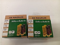 20/76 S&B 2,75mm und 3,5mm Jagd Schrotpatronen 50 Schuss