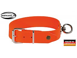 BIO-THANE Schweißhalsung m. Schnallverschluß 55cm Halsumfang | reißfest 450kg, langlebig, wie Leder!