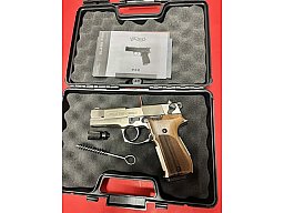 Walther P 88 nickel HolzgriffGaspistole