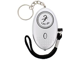 Scorpion Personenalarm 120 db Silber mit LED Lampe + Batterie