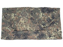 Zeltplane + Tasche BW flecktarn gebraucht