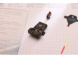 Glock LPA Visier Fiber, Verstellbar , Für GLOCK, NEU von WF-SPORTS