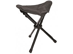 Dreibein / Klapphocker / Faltsitz - Schwarz -35 x 35 x 44 cm - belastbar bis 100kg
