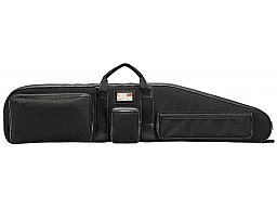 AKAH Futteral CORDURA aus hochwertigem "Du Pont" mit 3 Seitentaschen | Gesamt 124cm > große Taschen!