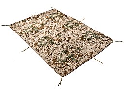 Poncho Liner – Steppdecke – BW Tropentarn (helles Flecktarn / Punkttarn) - 210x150cm + Packsack