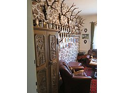 Komplettes Jagdzimmer – Eiche / Leder