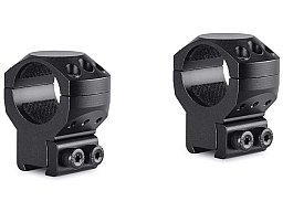 HAWKE Taktische Ringmontage 1Paar: 1Zoll/25,4mm für 9-11mm Schiene | Hohe Bauhöhe | 3xTorx Sicherung