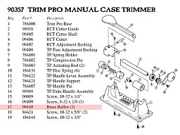 RCBS 9410 Brass Buffer für 8-32 x 1/8 #09410 Messingpuffer für Schraube Trimmer PRO 90357 ...
