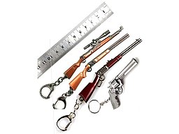 Schlüsselanhänger Bockdoppelflinte BDF oder K98 Karabiner