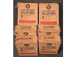 8x57IRS RWS Büchsenpatronen mit 11,5g D-Mantelgeschoß in der originalversiegelten 10 ner Packung au