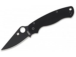 Taschenmesser Spyderco Para-Military 2 Black G10 Plain