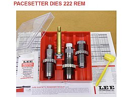 LEE 3-Die-Pacesetter Langwaffen Matrizensatz-SET Full-Length | .222 Rem. 222 Remington | #90501 NEU