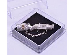 Anstecker Schaftböller - kurz - mit bayrischem Wappen