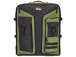 Multifunktions-Rucksack / Armbrust - Transporttasche - ca. 80 Liter - Oliv/Schwarz