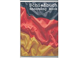 Schießbuch | Schiessbuch für Sportschützen mit PVC Schutzhülle - Motiv DE-Land