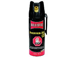 50ml Hochw. Pfefferspray K.O. FOG Sprühnebel – 11 % OC / 2,5 Mio. Scoville v. Ballistol - Abwehr
