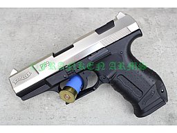 Walther P99 9mm P.A.K. Nickel inkl. 50-Schuss Platzpatronen Versandkostenfrei 312.02.01