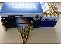 Munition LAPUA 308win Scenar 167gr