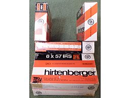 8x57IRS Hirtenberger mit dem gesuchten 11g (170gr) ABC Geschoß