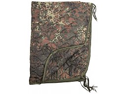 Poncho Liner – Steppdecke – Flecktarn / Punkttarn - 210x150cm + Packsack