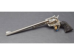 SAA-Revoler Colt Modell Ned Buntline Commem 12", Kaliber 45 Colt, Sondermodell, aus einer Sammlung
