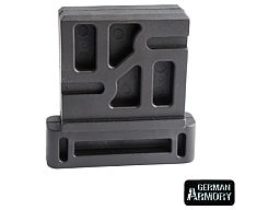 AR10 BüMa M110 .308 Lower Schraubstockklemme Viseblock Magazinschachthalter Waffenbearbeitung