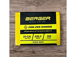 100 Geschosse Berger .30 200.20X gr Hybrid