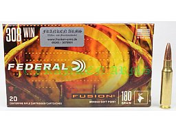 Federal Premium .308 Win. Fusion 180gr. 11,7g 20 Stück 300F308FS3