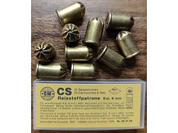 CS Gas Patronen 9mm Revolver Hersteller SM Rhöner
