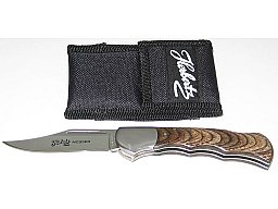 Herbertz Zweihandmesser 440-er Stahl mit Etui aus früherer Kollektion